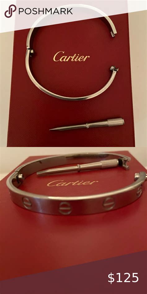 stainless steel love bracelet|Cartier LOVE Bracelets .